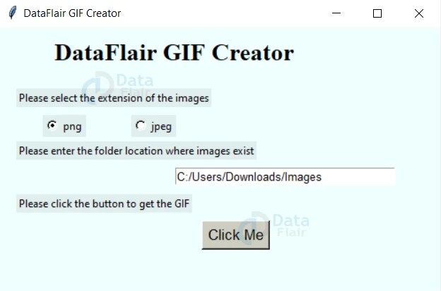 Create Animated GIF using Python - DataFlair